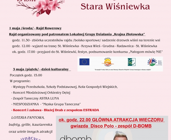 Dni Kwitnących Wiśni w Starej Wiśniewce